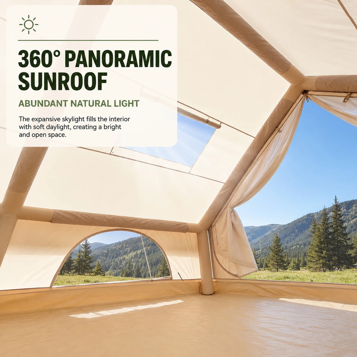 Luxury Inflatable Glamping Tent