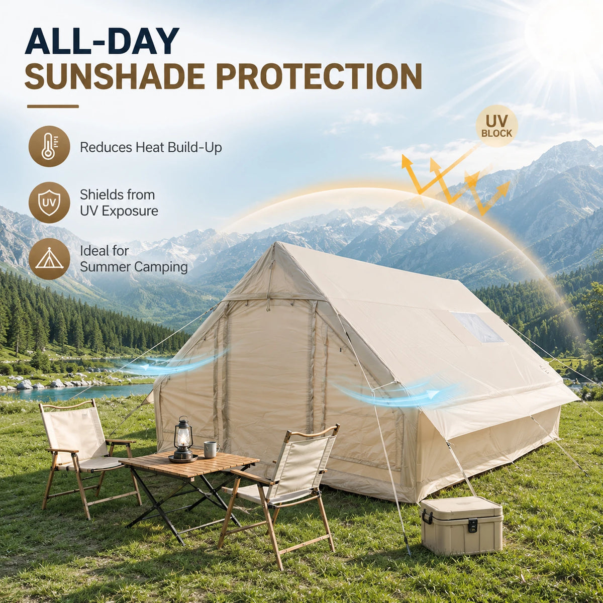 Luxury Inflatable Glamping Tent