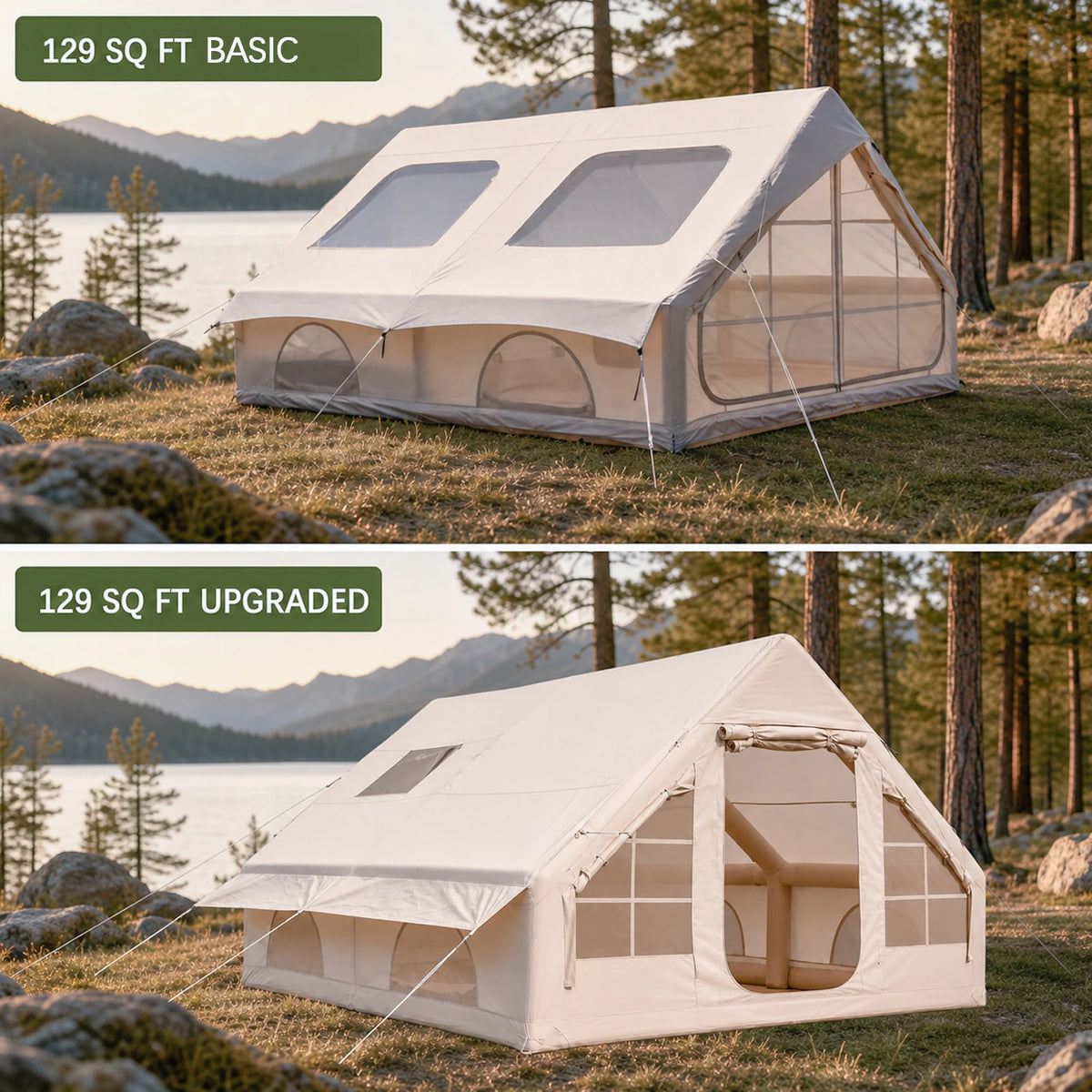 Luxury Inflatable Glamping Tent