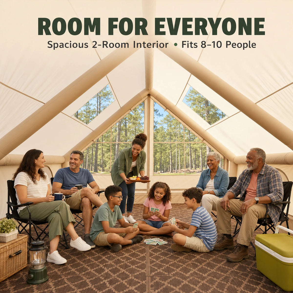 Luxury Inflatable Glamping Tent