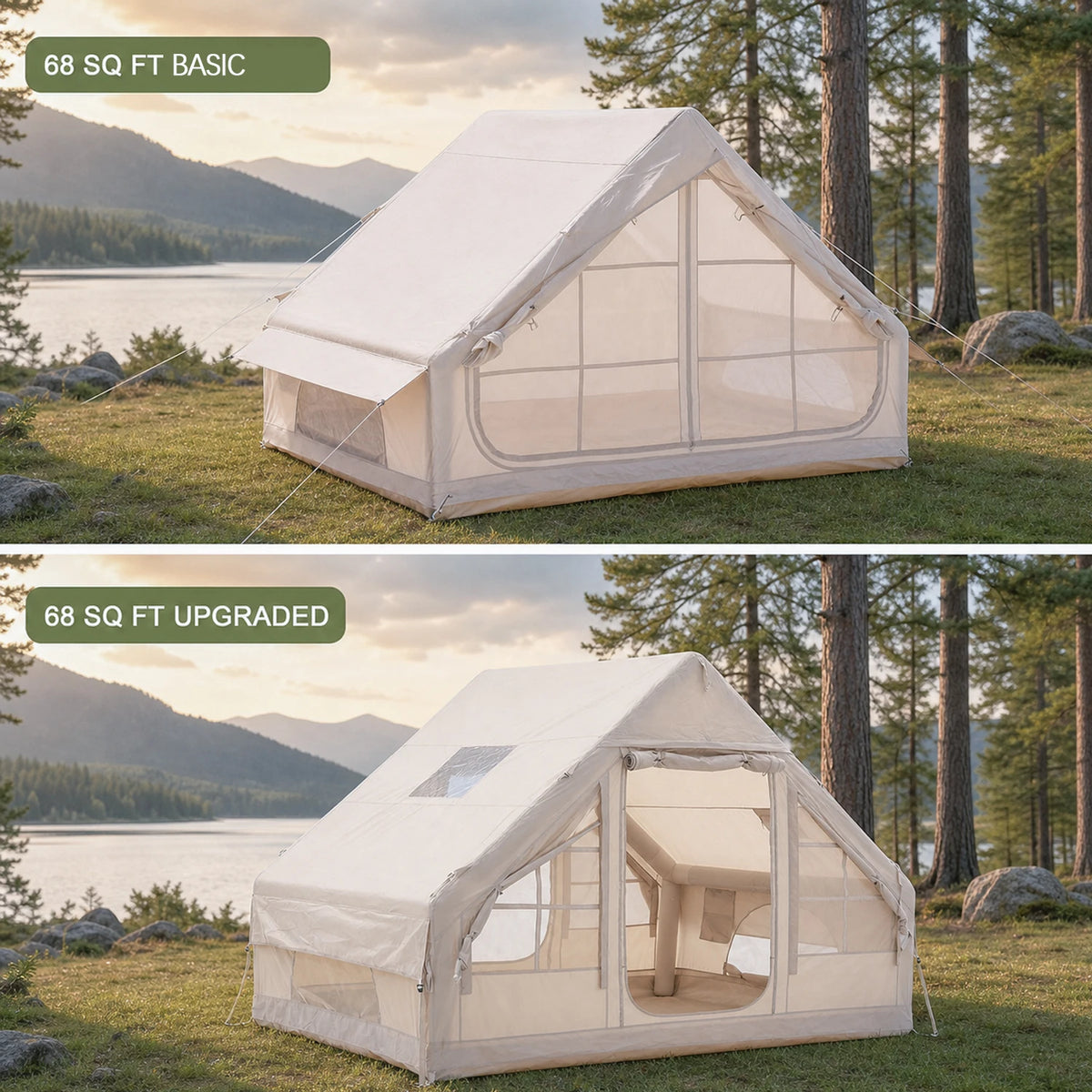 Luxury Inflatable Glamping Tent