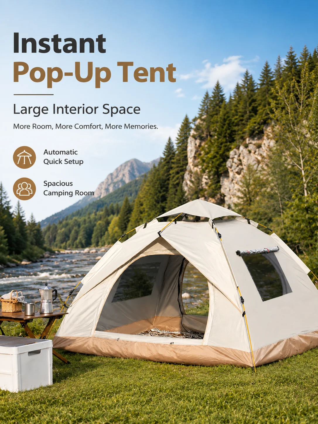 QuickUp Automatic camping Tent