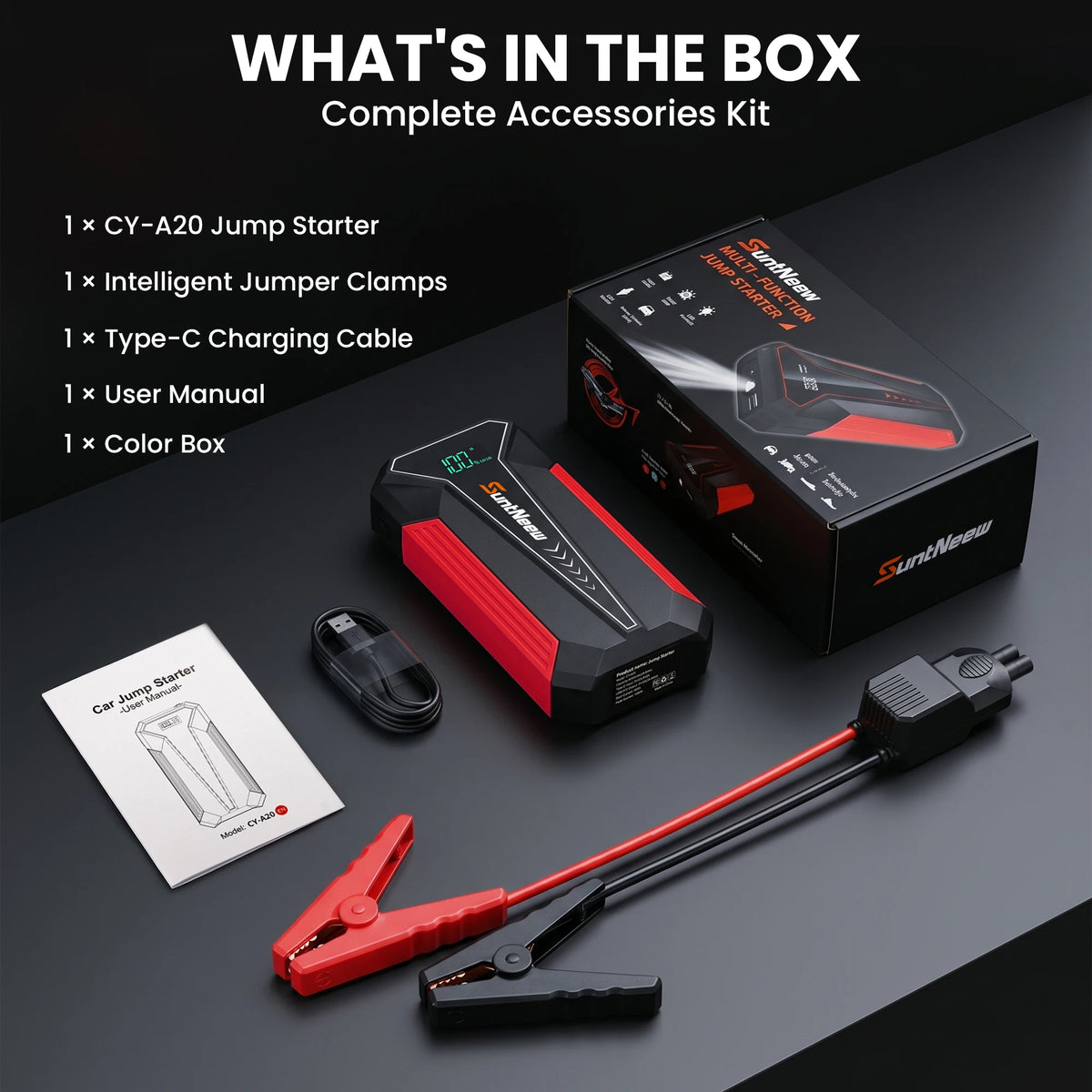 Jump Starter Power Bank (8000mAh)