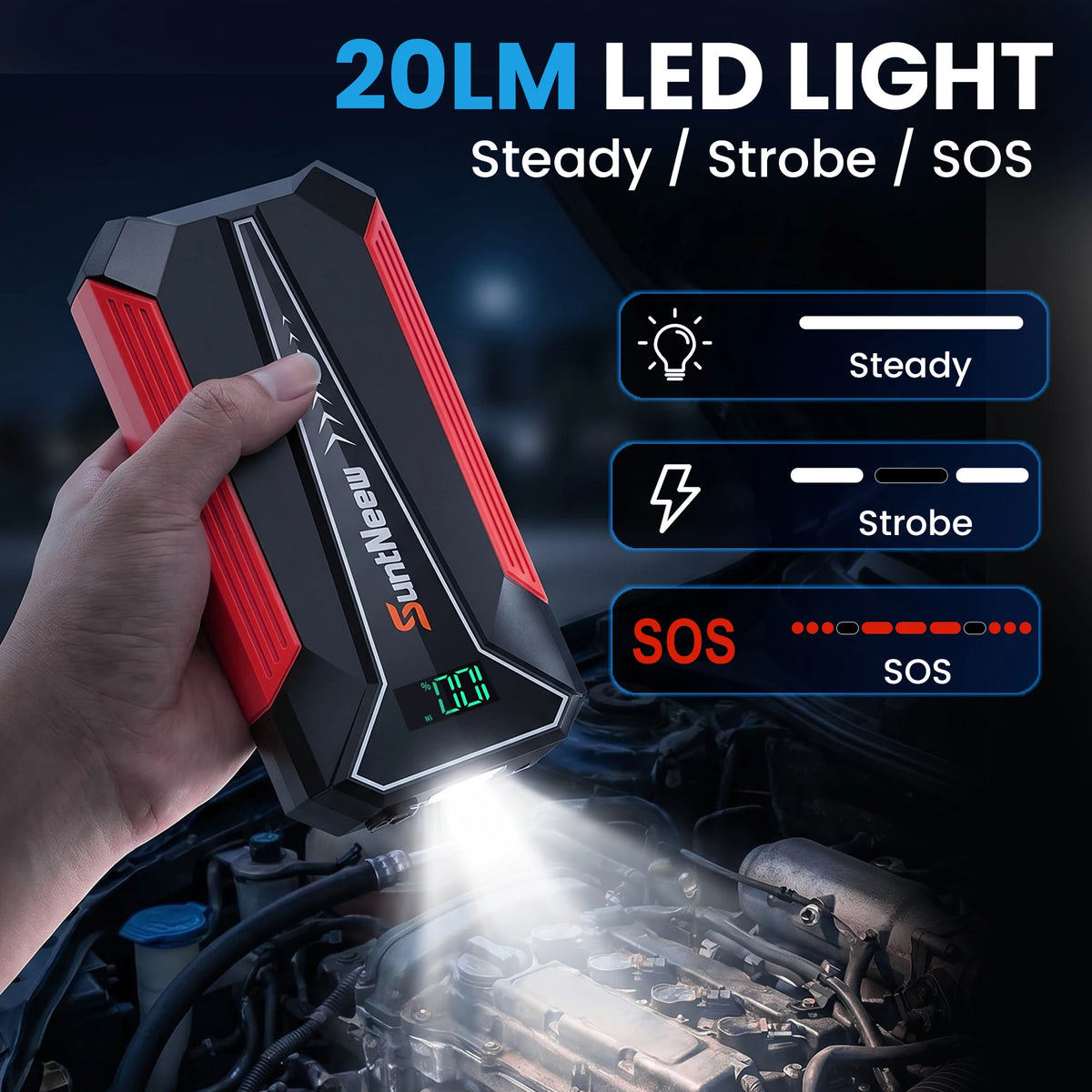 Jump Starter Power Bank (8000mAh)