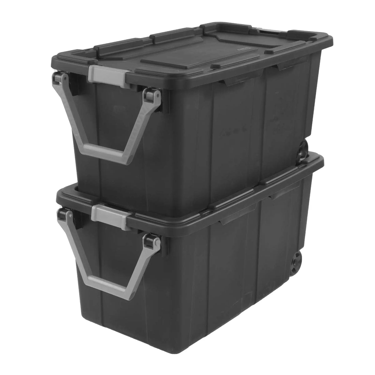 Sterilite Extra Large Storage Bin , 40 Gallon with Wheels , Pack of 2