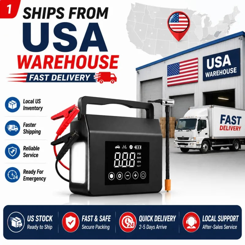 Jump Starter 4000A Portable Car Battery
