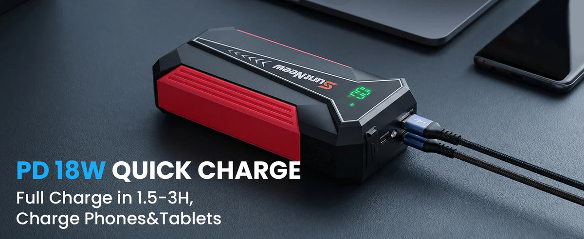 Jump Starter Power Bank (8000mAh)