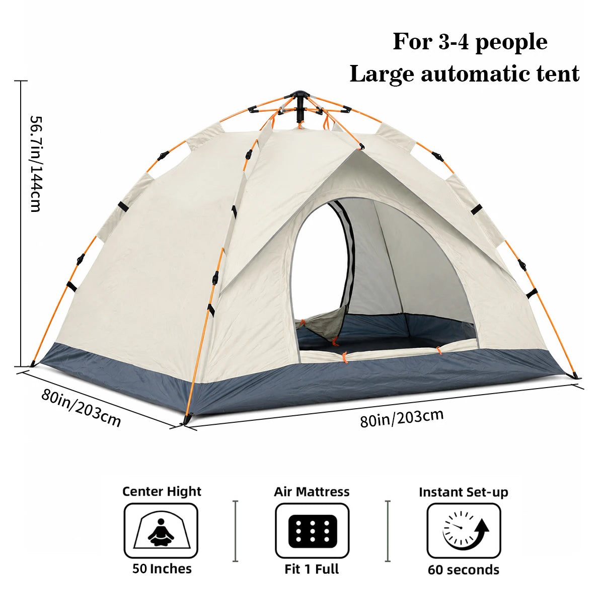 QuickUp Automatic camping Tent