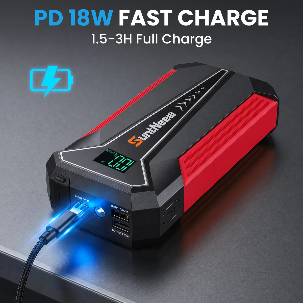 Jump Starter Power Bank (8000mAh)