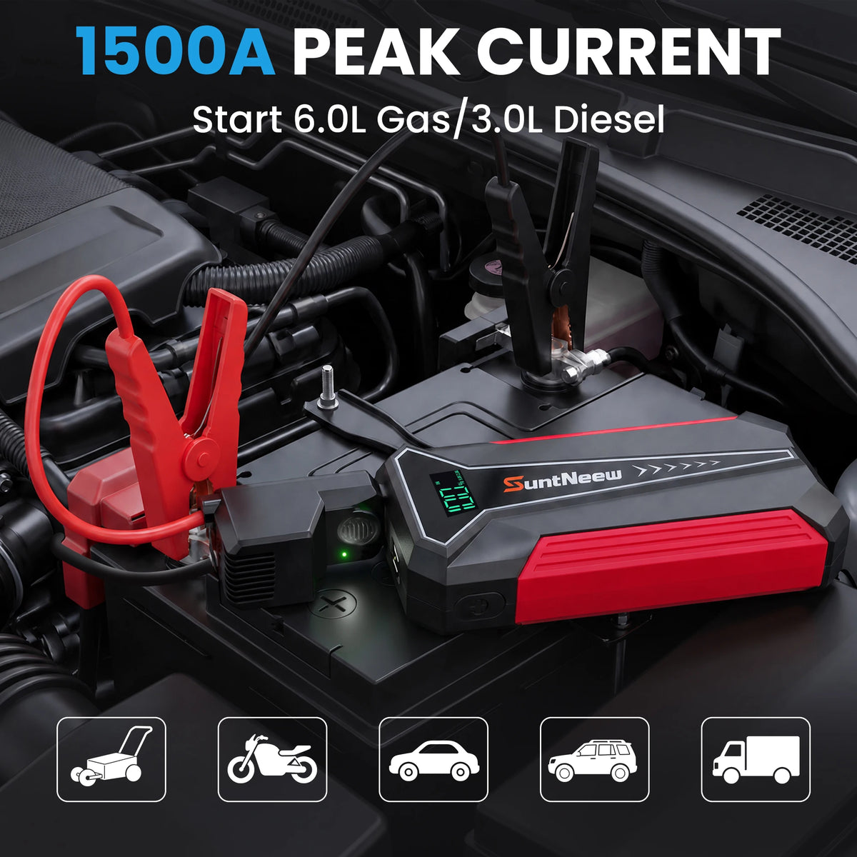 Jump Starter Power Bank (8000mAh)
