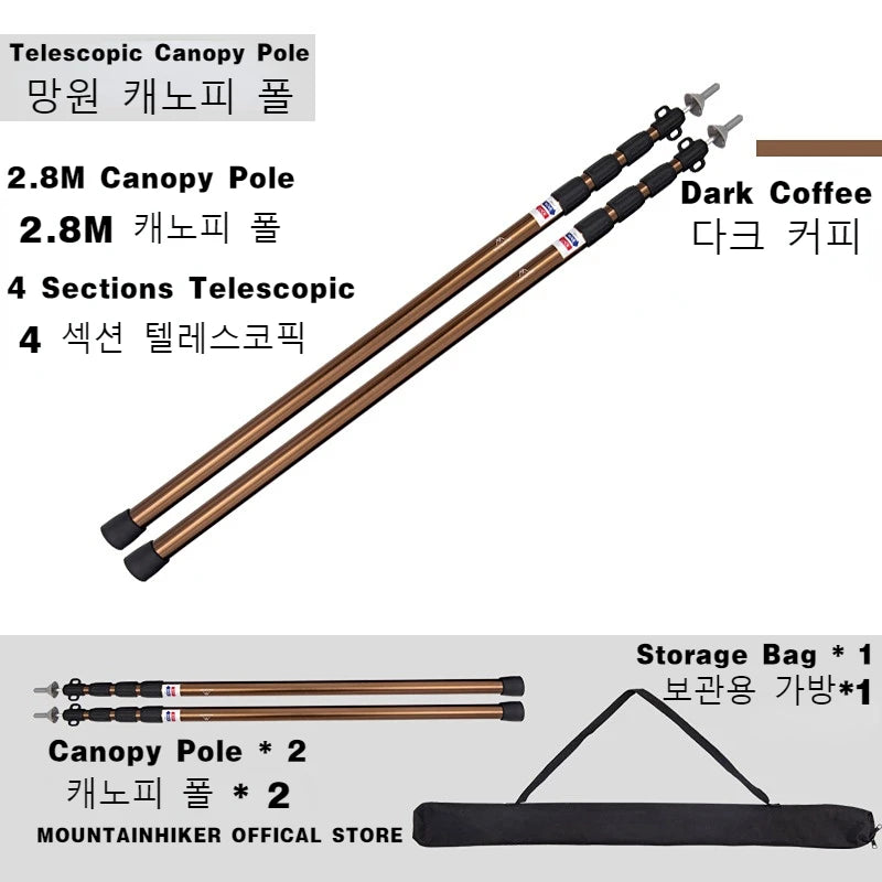MOUNTAINHIKER Adjustable Tent Support