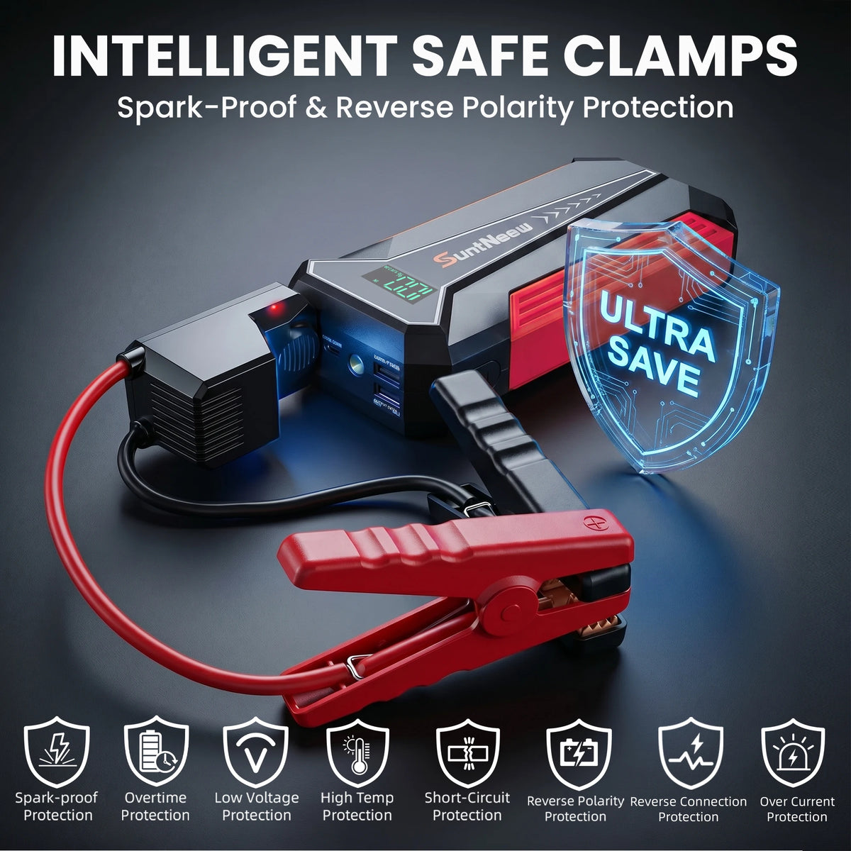 Jump Starter Power Bank (8000mAh)