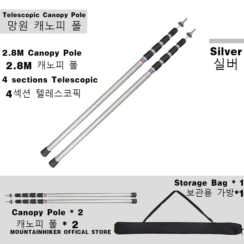 MOUNTAINHIKER Adjustable Tent Support